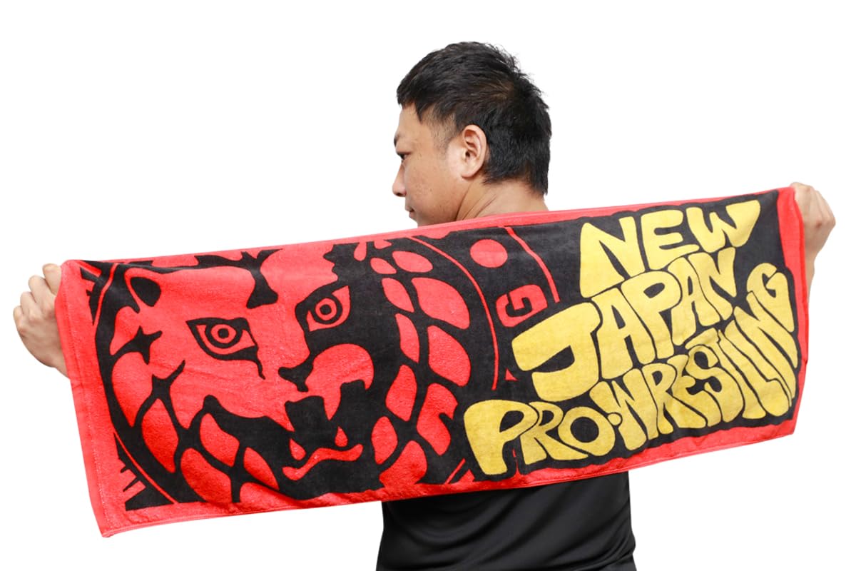 Amazon.co.jp: 新日本プロレスリング ライオンマーク スポーツタオル